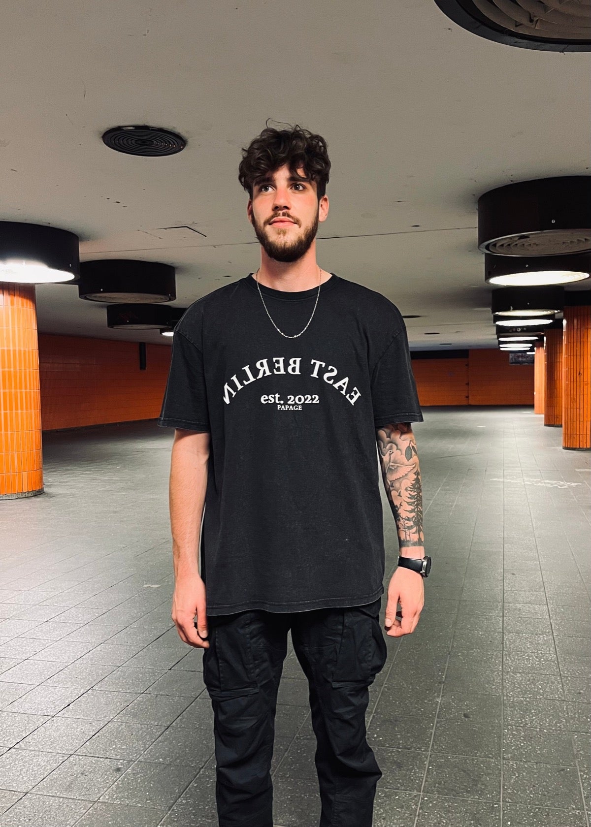 PAPAGE - ACID EAST BERLIN Oversized T-Shirt