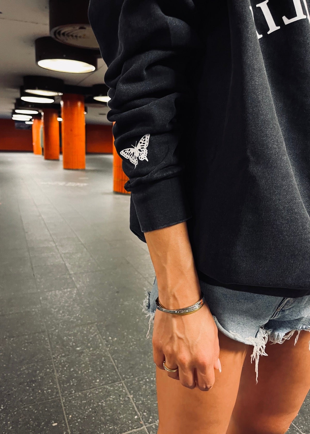 PAPAGE - ACID EAST BERLIN Oversized Hoody