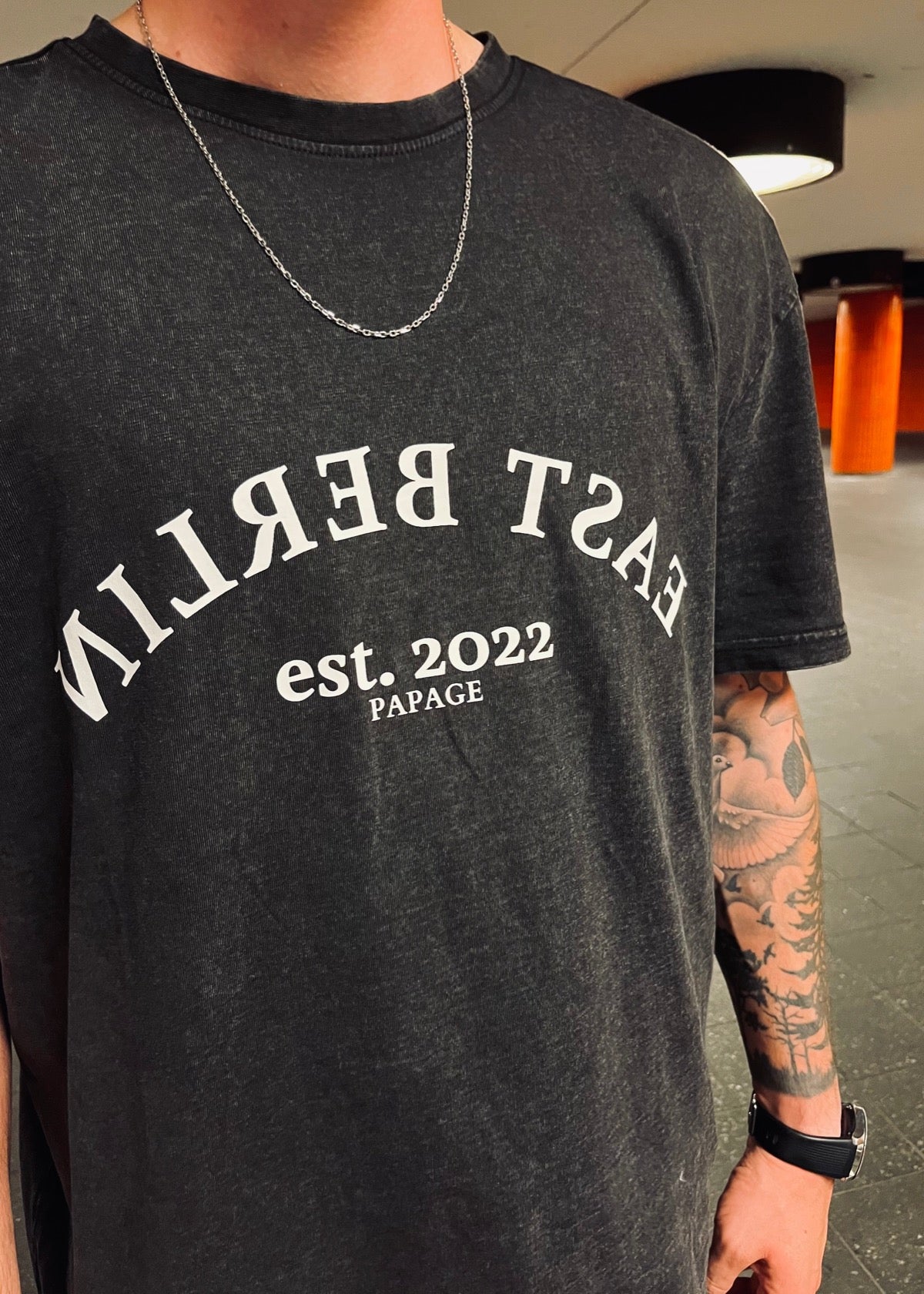 PAPAGE - ACID EAST BERLIN Oversized T-Shirt