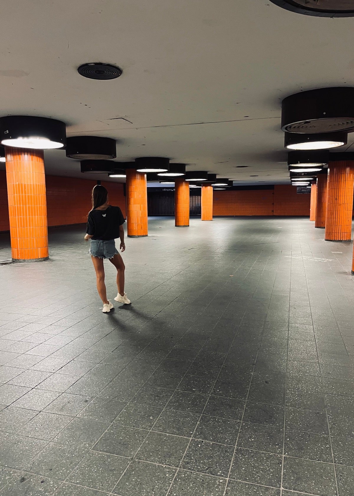 PAPAGE - ACID EAST BERLIN Ladies Cropped Tee