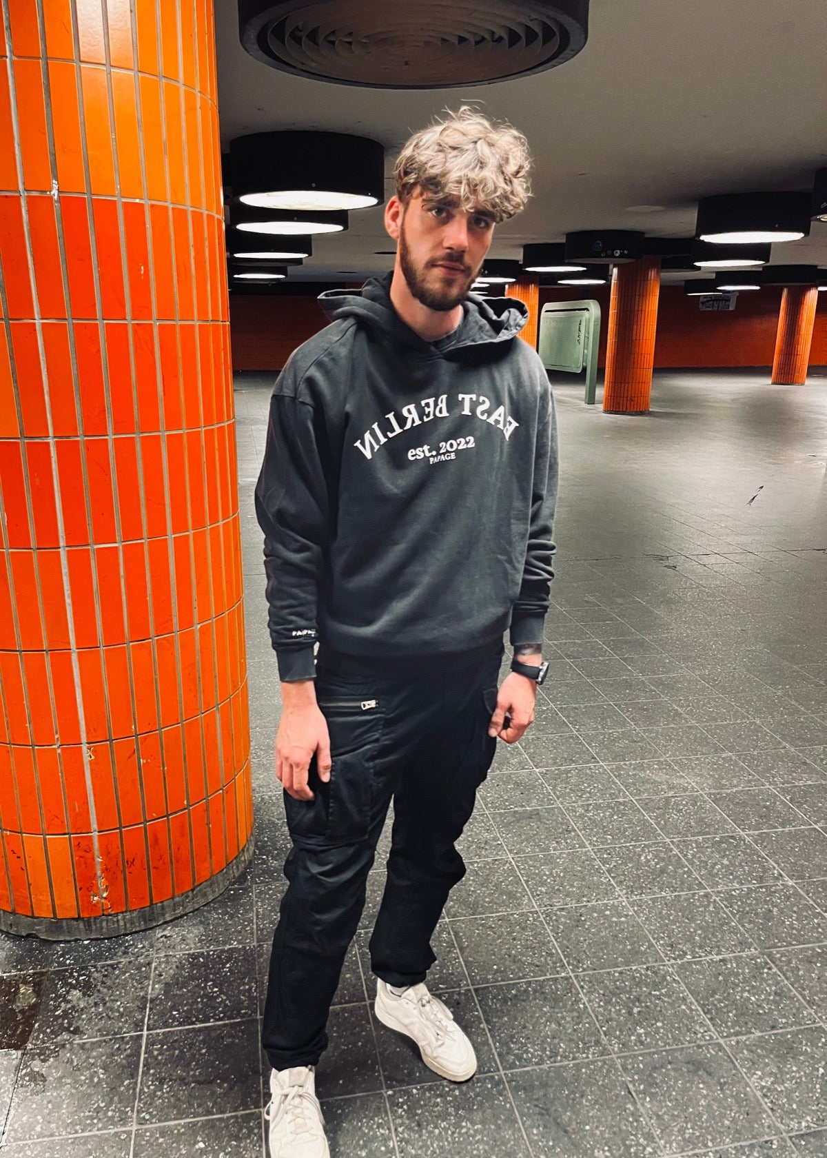 PAPAGE - ACID EAST BERLIN Oversized Hoody