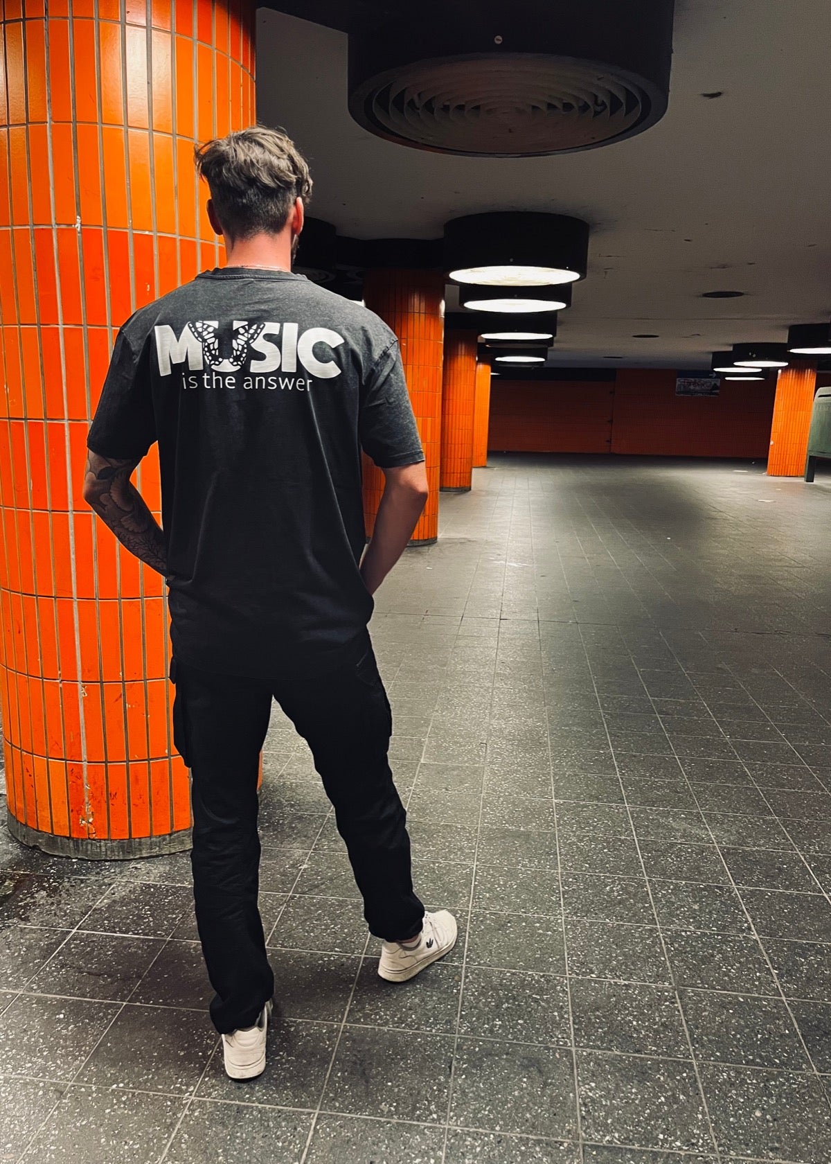 PAPAGE - ACID MUSIC Oversized T-Shirt