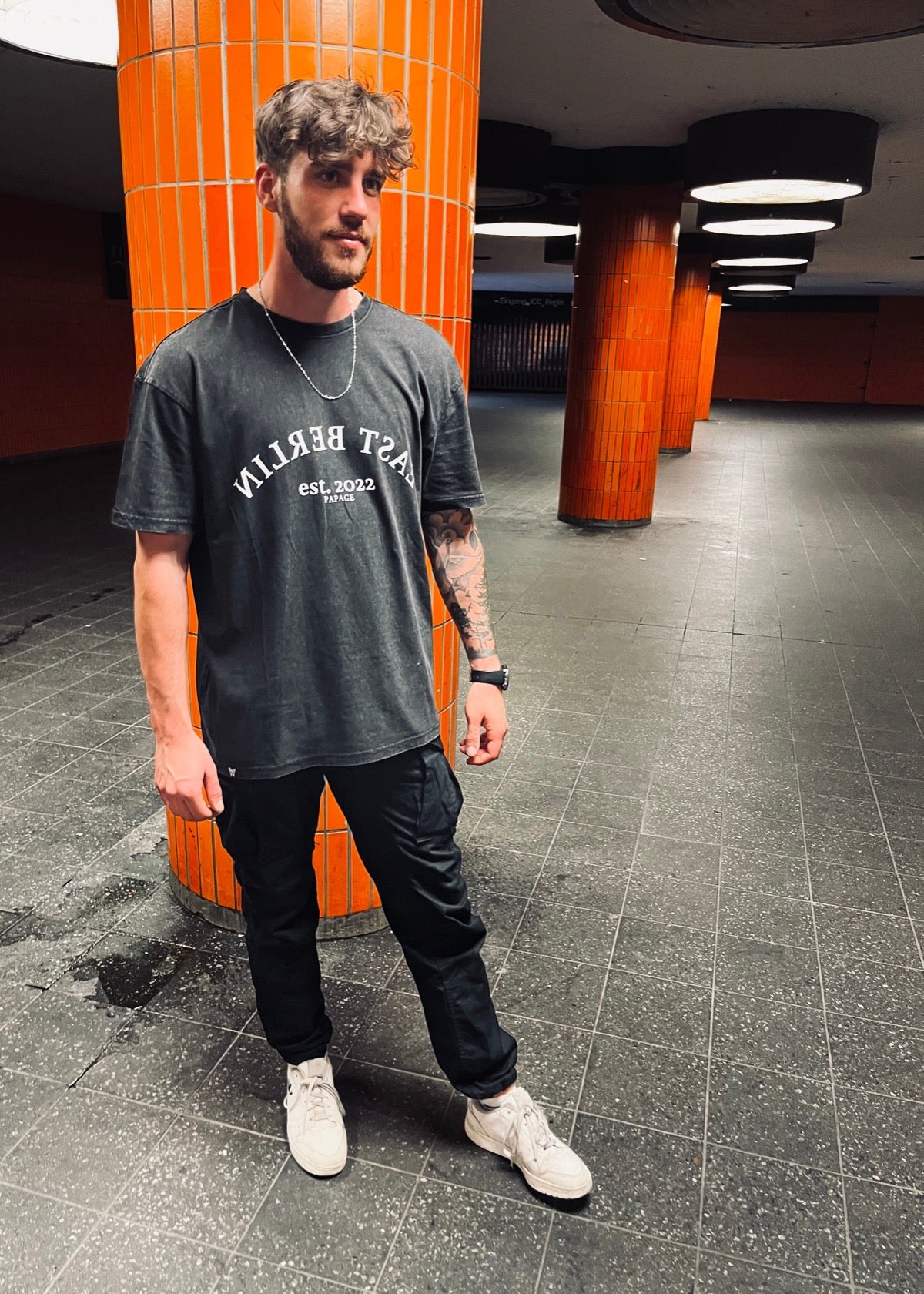 PAPAGE - ACID EAST BERLIN Oversized T-Shirt