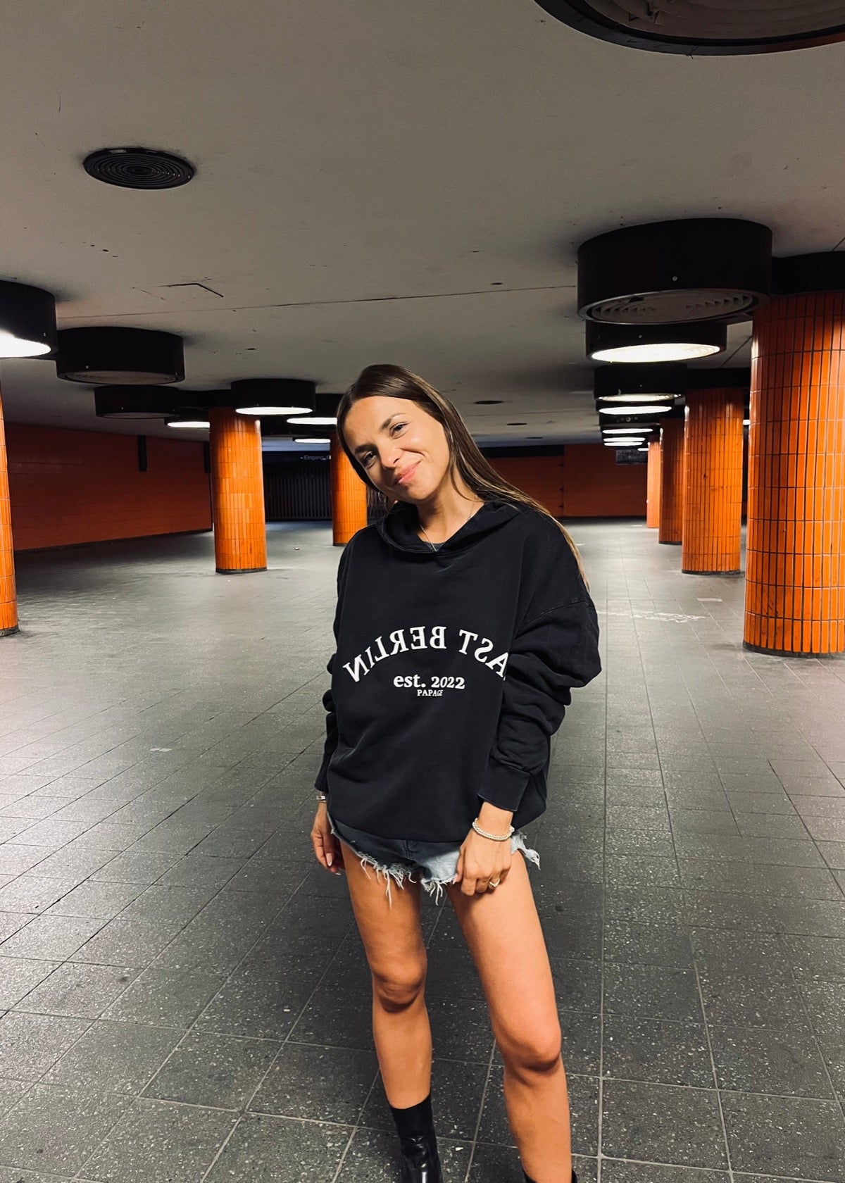 PAPAGE - ACID EAST BERLIN Oversized Hoody