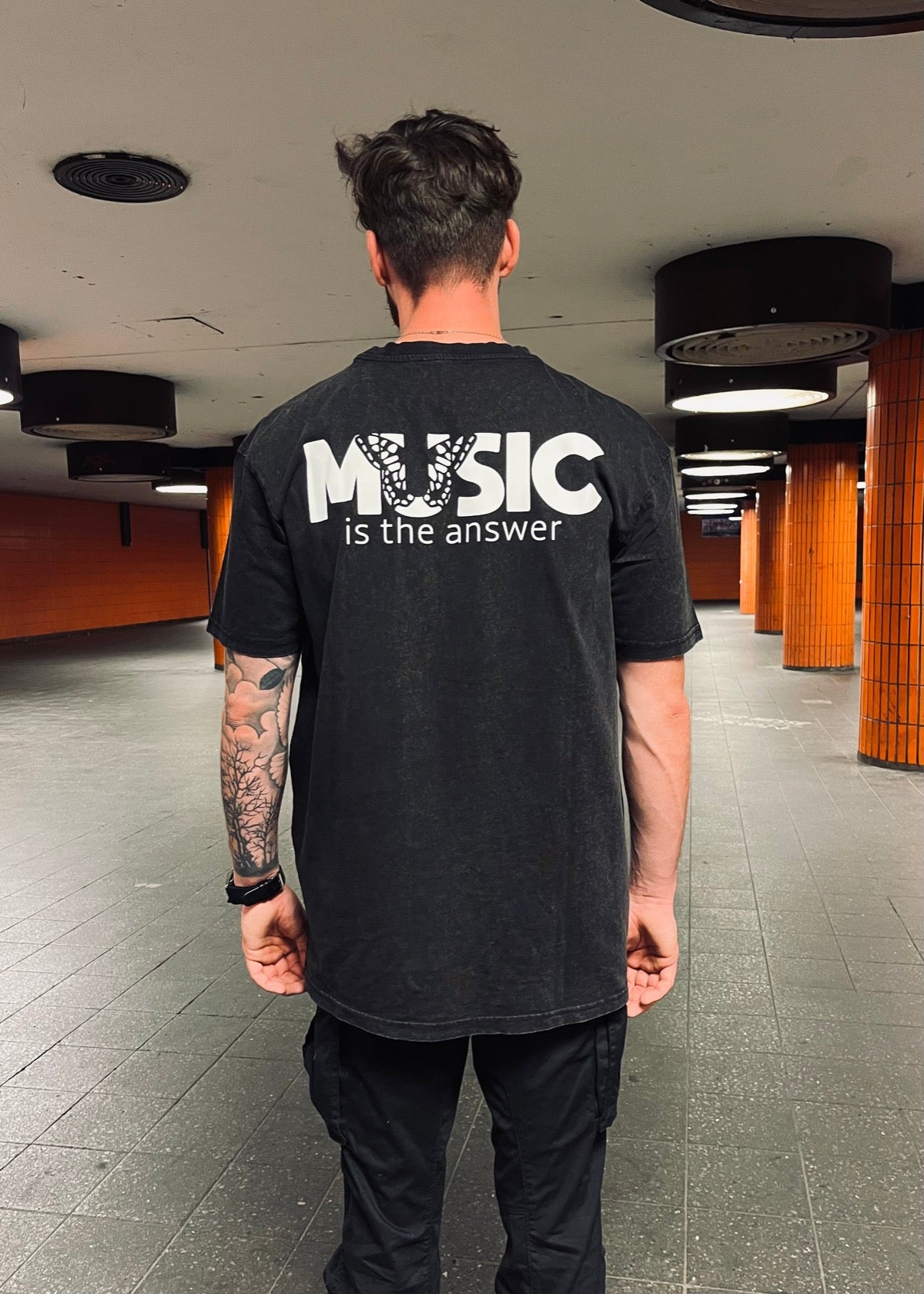 PAPAGE - ACID MUSIC Oversized T-Shirt