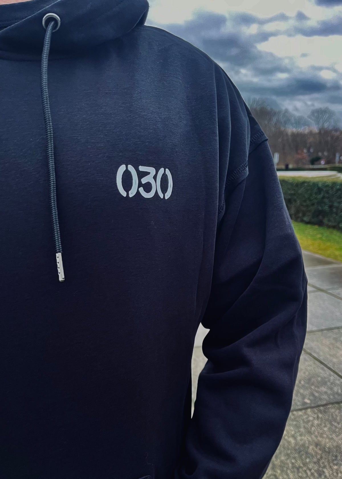 PAPAGE - 030 INDEPENDENCE Oversized Hoody black