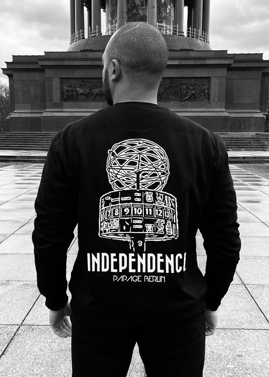 PAPAGE - 030 INDEPENDENCE Crewneck black