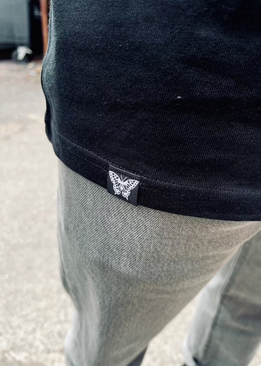 PAPAGE - FOREPLAY Heavy Oversized T-Shirt black