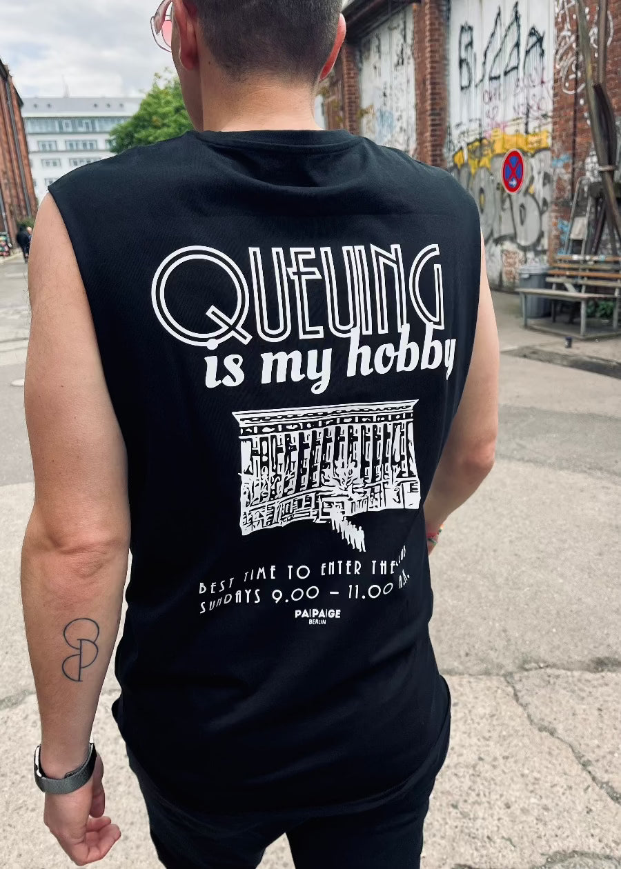 PAPAGE - QUEUING Tanktop black