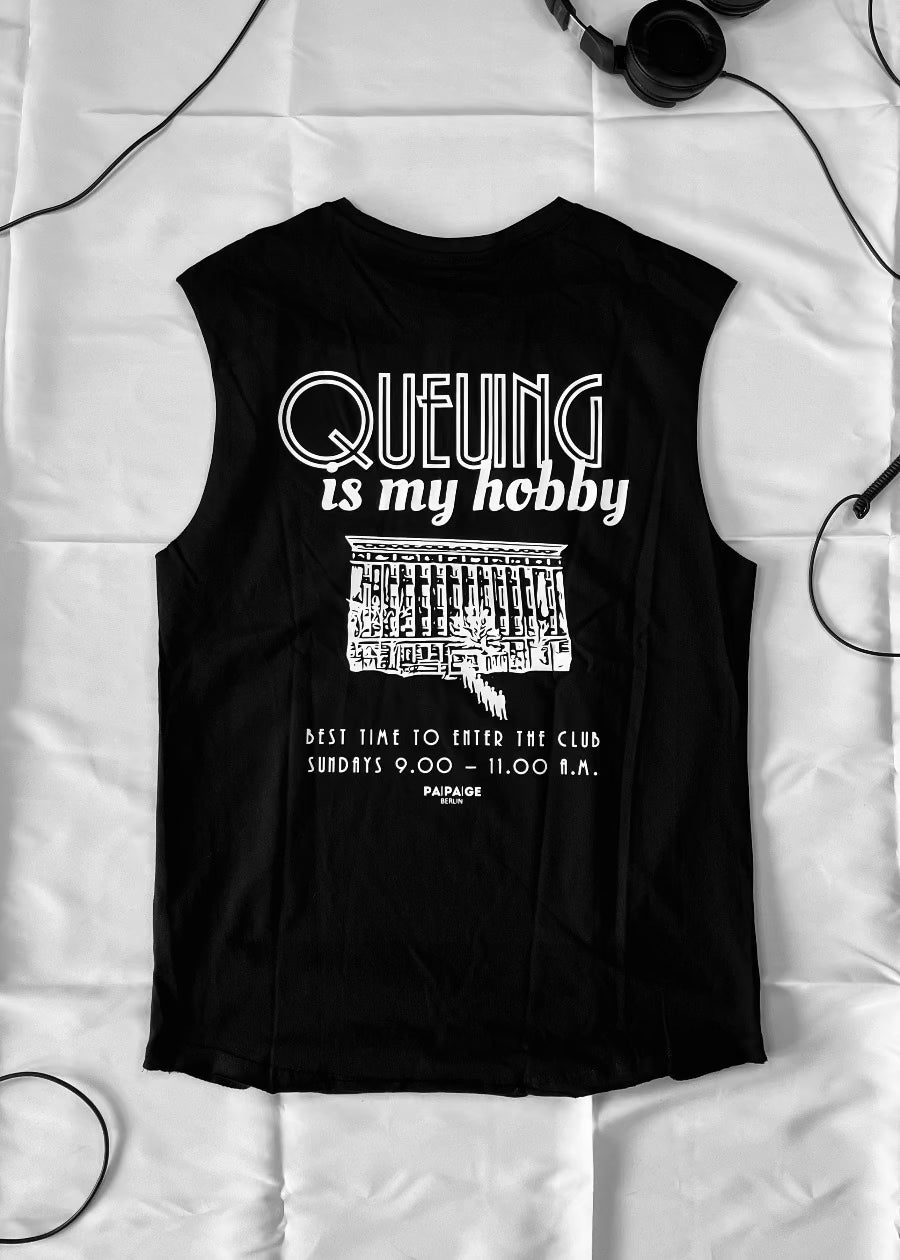 PAPAGE - QUEUING Tanktop black