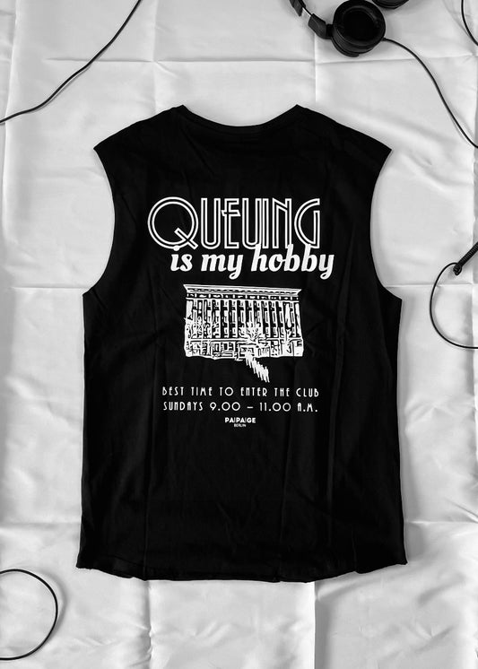 PAPAGE - QUEUING Tanktop black