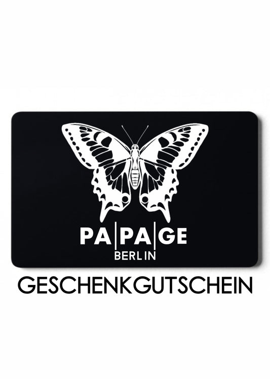PAPAGE Geschenkgutschein