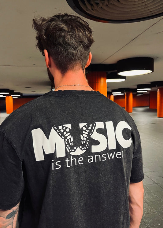 PAPAGE - ACID MUSIC Oversized T-Shirt